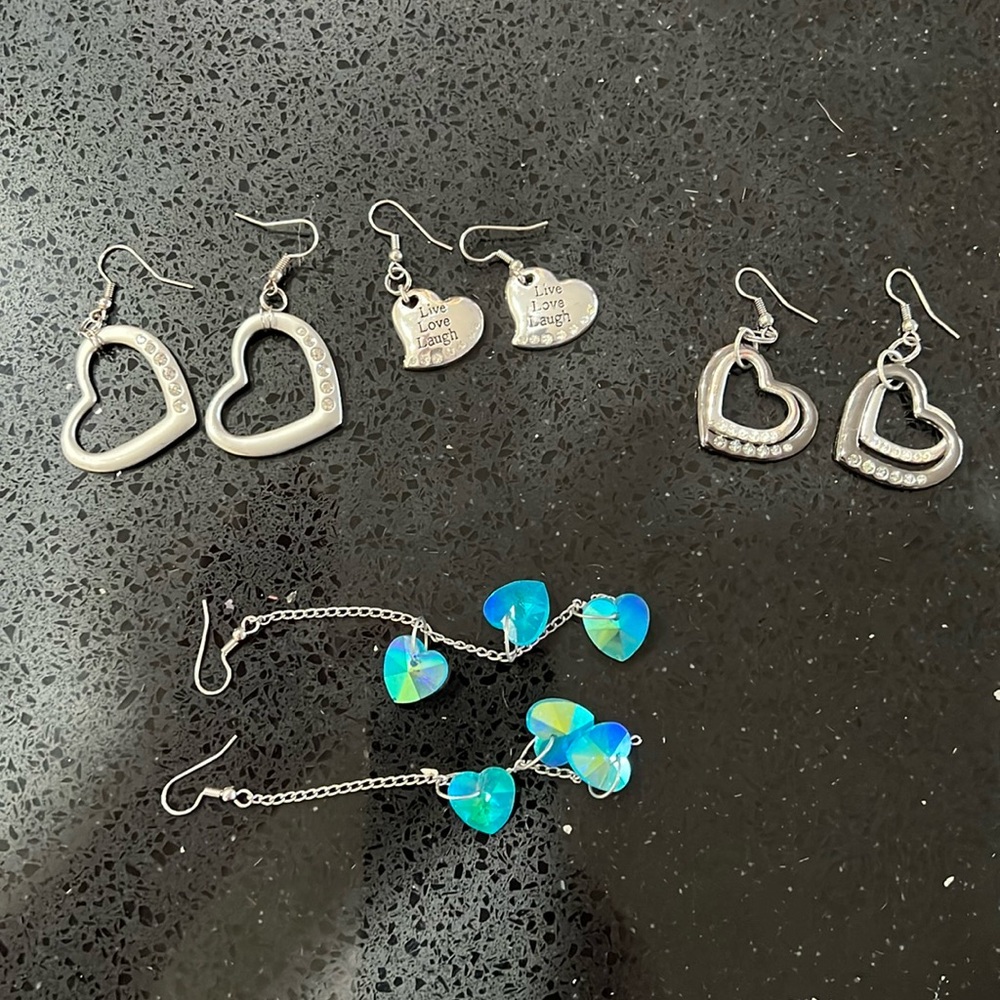 Bundle of Heart Earrings
